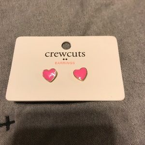 Jcrew - crewcuts - Heart earrings